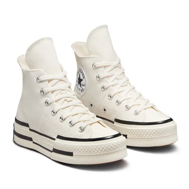 CONVERSE】休閒鞋男鞋女鞋帆布鞋高筒CHUCK 70 PLUS HI 白A00915C