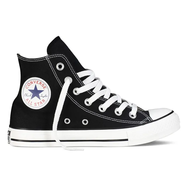 【CONVERSE】休閒鞋 男鞋 女鞋 帆布鞋 運動 高筒 ALL STAR HI BLACK 黑 M9160C