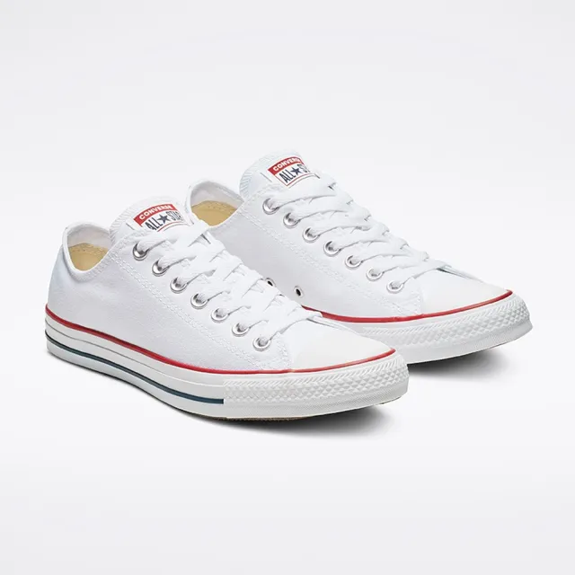 【CONVERSE】休閒鞋 男鞋 女鞋 帆布鞋 運動 低筒 ALL STAR OX OPTICAL WHITE 白 M7652C