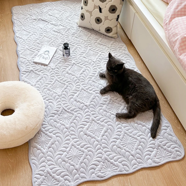 西格傢飾 北歐水晶絨地毯140x200cm(多款任選) 推薦