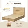【IHouse】品田 房間5件組 單大3.5尺(床頭箱+6分底+床墊+床頭櫃+鏡台含椅)
