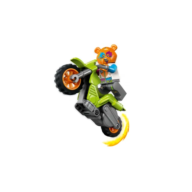 【LEGO 樂高】城市系列 60356 大熊特技摩托車(特技玩具車 交通工具 機車)