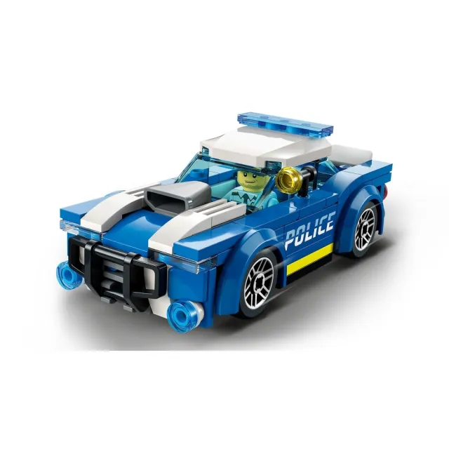 【LEGO 樂高】城市系列 60312 城市警車(玩具車 警察車 DIY積木)