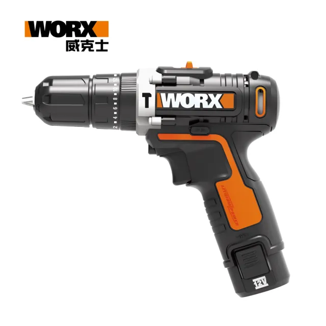 【WORX 威克士】12V 鋰電震動電鑽(WX129.4)