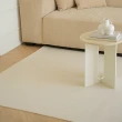 【MYUMYU 沐慕家居】全白韓系地毯(韓式地墊 地毯 地墊 腳踏墊 門口地墊 客廳地毯)