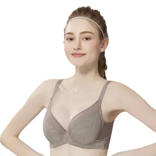 【Swear 思薇爾】森活律動系列C-F罩軟鋼圈運動女內衣(沙漠棕)