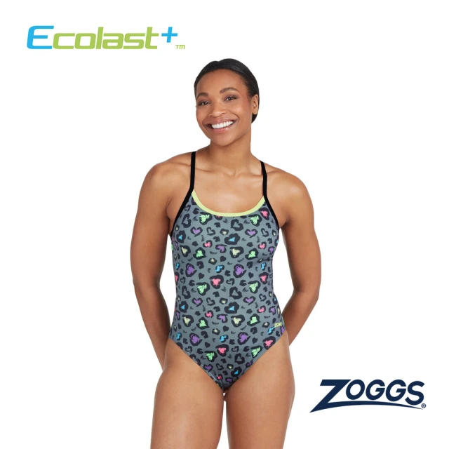 ZoggsZoggs 女性《豹發女力》運動連身泳裝(游泳/海邊/比賽/競賽/訓練/鐵人/三鐵/成人/泳衣)