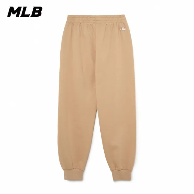 【MLB】小Logo運動褲 休閒長褲 波士頓紅襪隊(3APTB0134-43BGS)