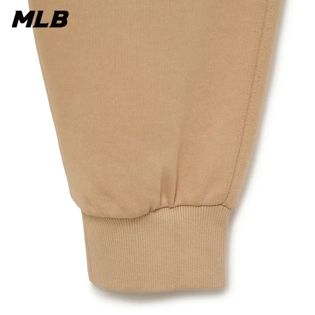 【MLB】小Logo運動褲 休閒長褲 波士頓紅襪隊(3APTB0134-43BGS)