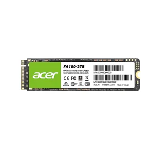 【Acer】Acer FA100 PCIe Gen3 M.2 2TB