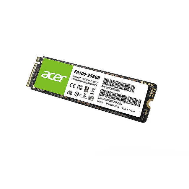 【Acer】Acer FA100 PCIe Gen3 M.2 2TB