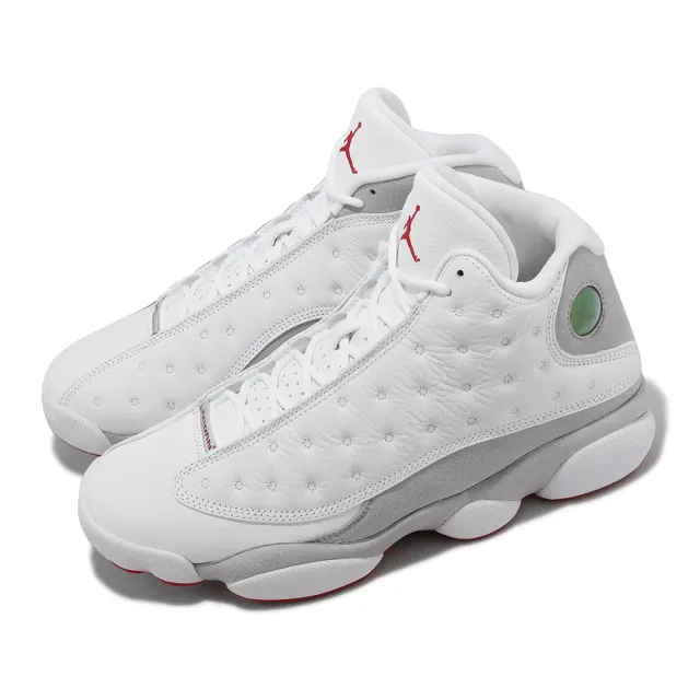 NIKE 耐吉】Air Jordan 13 Retro XIII Wolf Grey 男鞋灰白紅13代喬丹