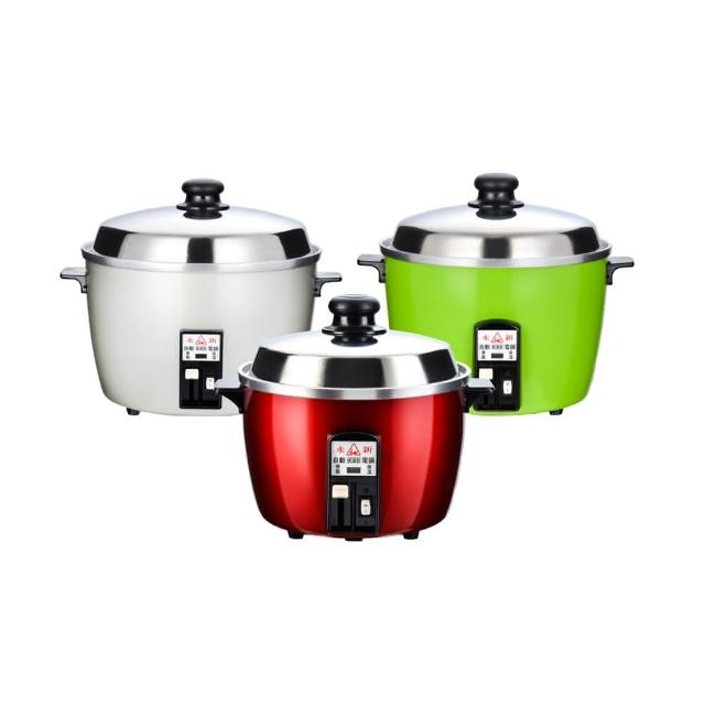  永新牌QQ-10S 10人份多保溫電鍋，內鍋採用304不銹鋼設計，清洗方便且堅固耐用。具備煮飯、煮粥、燉煮三種功能，並附贈泡麵鍋，適閤家庭使用，保溫效果佳，使用更安心。 