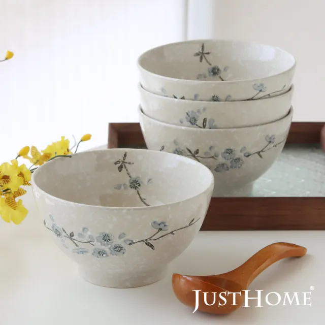 【Just Home】日式櫻花陶瓷6吋麵碗(雪花櫻花餐具 碗盤 碗 湯碗) - momo購物網 - 好評推薦