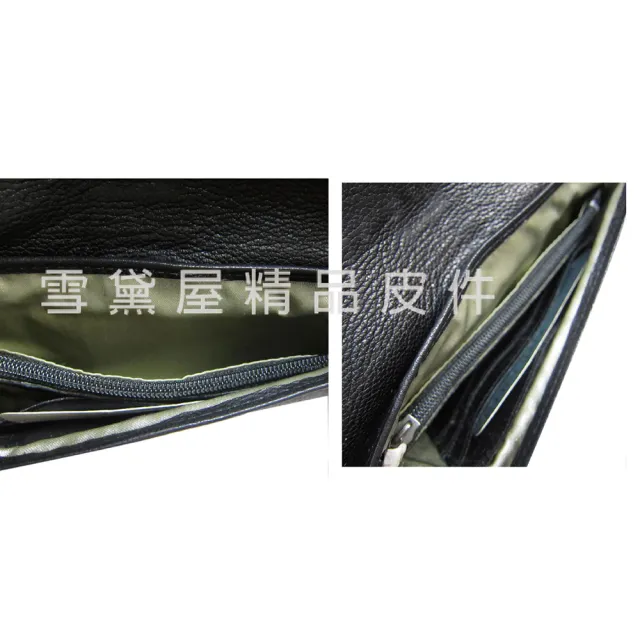 【ZODENCE 佐登司】真皮 手拿包化妝包分類包5寸手機適用小型容量進口專櫃隨身品