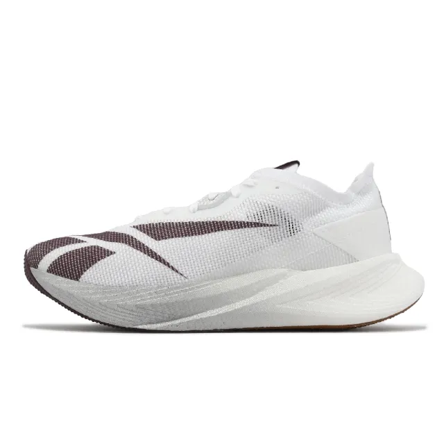 【REEBOK】慢跑鞋 Floatride Energy X 男鞋 白 棕 碳纖維板 長跑 訓練 馬拉松 運動鞋(100025737)