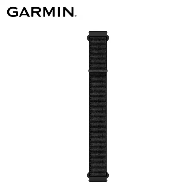 【GARMIN】QR UltraFit 22mm 光譜黑尼龍錶帶