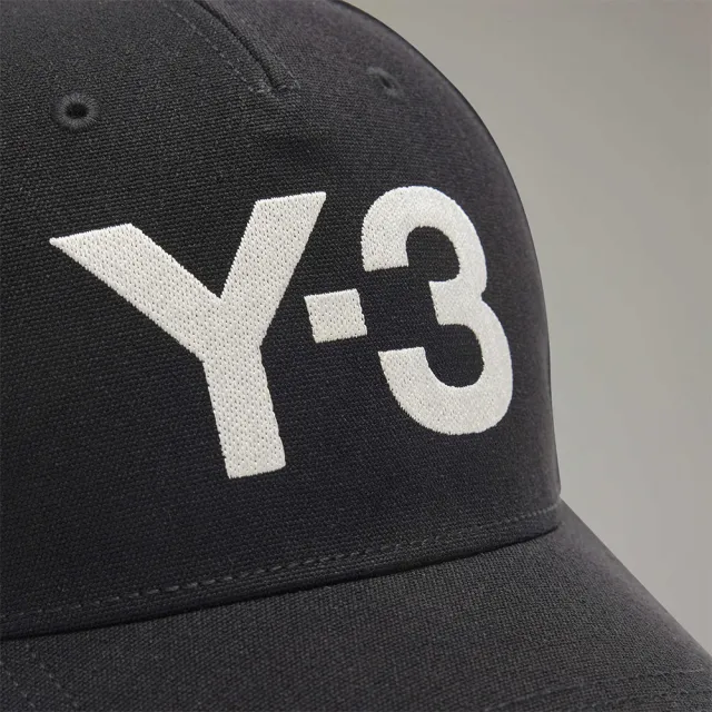 Y-3 山本耀司】Adidas Y-3 LOGO 運動棒球帽鴨舌帽黑色(H62981) - momo