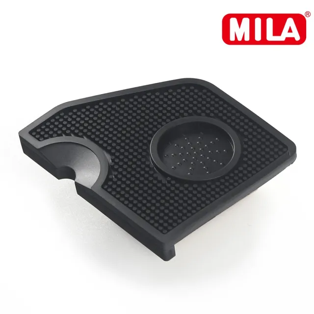 【MILA】櫸木色彩矽膠填壓器51mm-黃(附梯柱咖啡填壓墊)