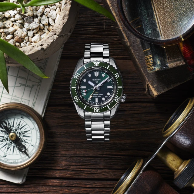 【SEIKO 精工】Prospex 大谷翔平廣告款 GMT 三日鍊潛水陶瓷機械錶 禮物 母親節(SPB381J1/6R54-00D0G)