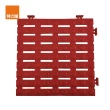 【特力屋】積木棧板組合地墊紅-4入 30*30*1.6cm