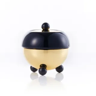 【TWG Tea】現代藝術系列糖罐 Design Gold Sugar Bowl in Black and Gold(黑/金)