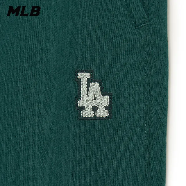 【MLB】小Logo運動褲 休閒長褲 洛杉磯道奇隊(3APTB0134-07GND)