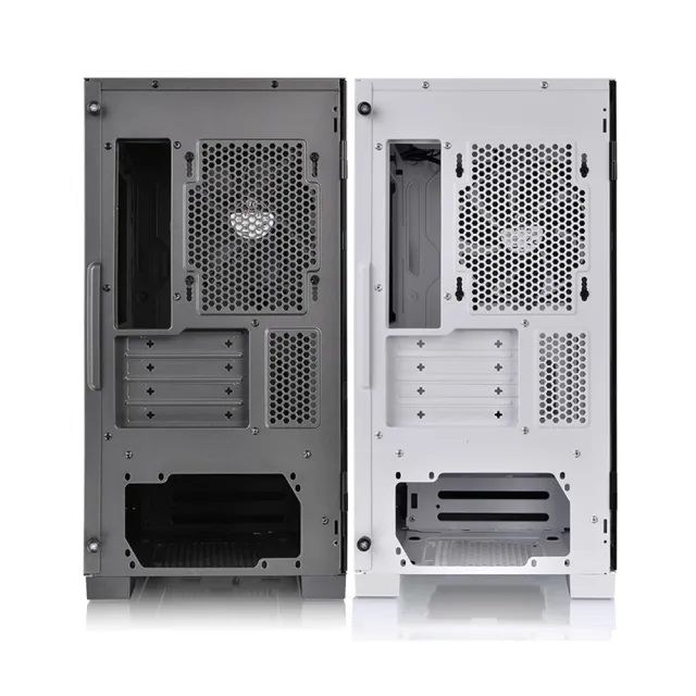 【Thermaltake 曜越】鋼煉 S100 TG 小型 強化玻璃 機殼 Micro ATX 黑/白