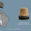 【ZOII 佐壹】麂皮前拼桶帽(直桶漁夫帽 漁夫帽 桶帽 #101087)