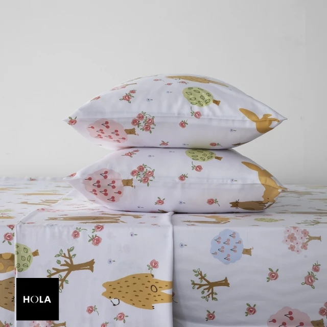 HOLA 達爾文純棉床包兩用被組加大評價推薦