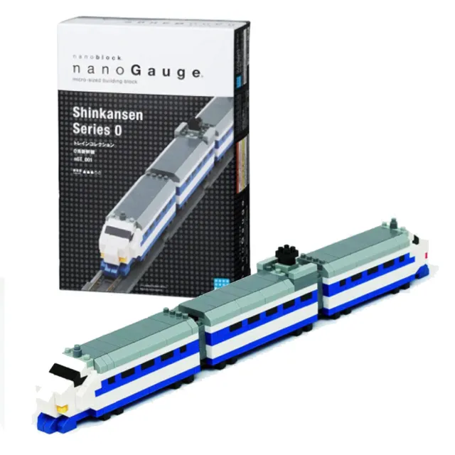 nanoblock 河田積木】列車收藏0系新幹線260 日本電車(nGT-001