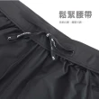 【HODARLA】男烈焰平織長褲-台灣製 慢跑 反光 黑(3170901)