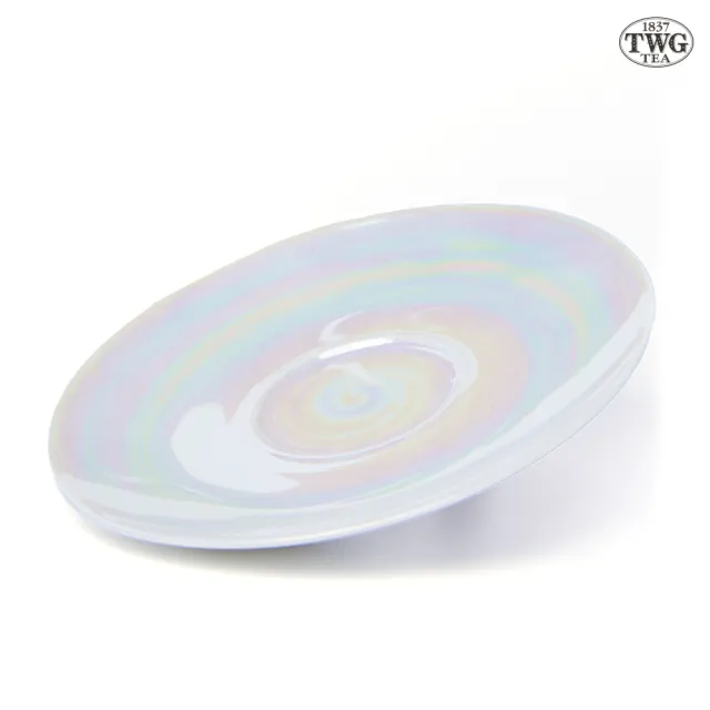 【TWG Tea】魅幻茶盤 Glamour Tea Saucer in White(珍珠白)