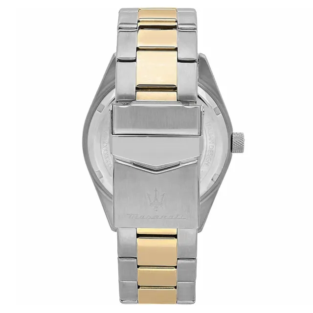 【MASERATI 瑪莎拉蒂】經典系列大三針手錶 手鍊套組 過年送禮 禮物 推薦(R8853100033)