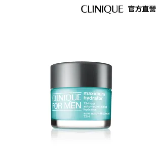 【CLINIQUE 倩碧】男仕超電能72H循環保濕凝膠50ml(保濕就是水磁場)