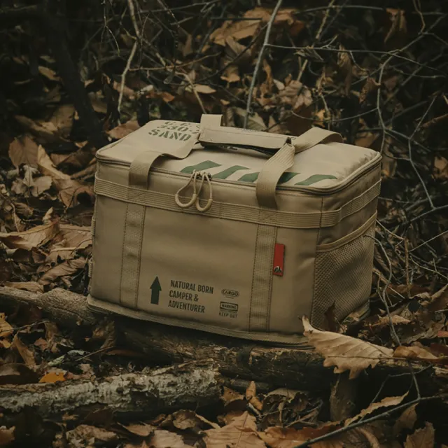 【Cargo】CARGO 工業風裝備收納袋19L(CARGO#貨櫃 #戶外 #潮流 #風扇 #折疊椅 #板凳 #收納袋)