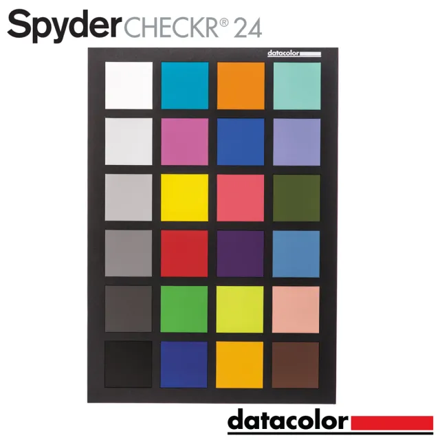 【Datacolor】Spyder Checkr 24 數位影像校正色卡 DT-SCK200(公司貨)