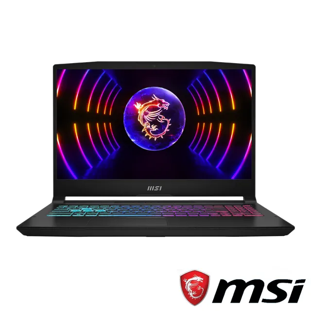 【MSI 微星】15.6吋i7 12代 RTX4060電競筆電 (Katana 15/i7-12650H/16G/1TB SSD/W11/071TW)