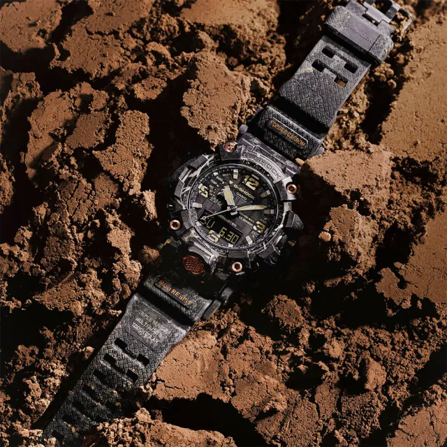 【CASIO 卡西歐】G-SHOCK MUDMASTER太陽能泥人錶(GWG-2000CR-1A)