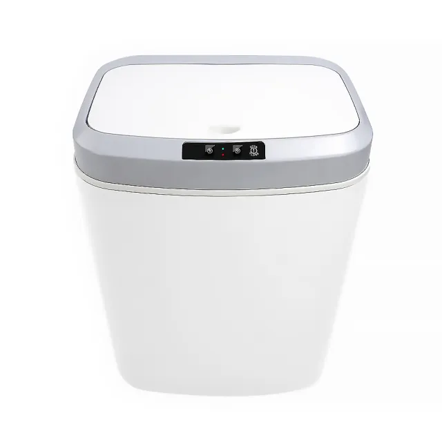 【工具達人】電動垃圾筒 感應垃圾桶 智能垃圾桶 大容量垃圾筒 自動掀蓋垃圾桶 自動感應 北歐風(190-PD6008)