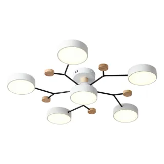 【大巨光】現代風15Wx6 半吸頂燈_大_LED_三色變光(BM-50081)