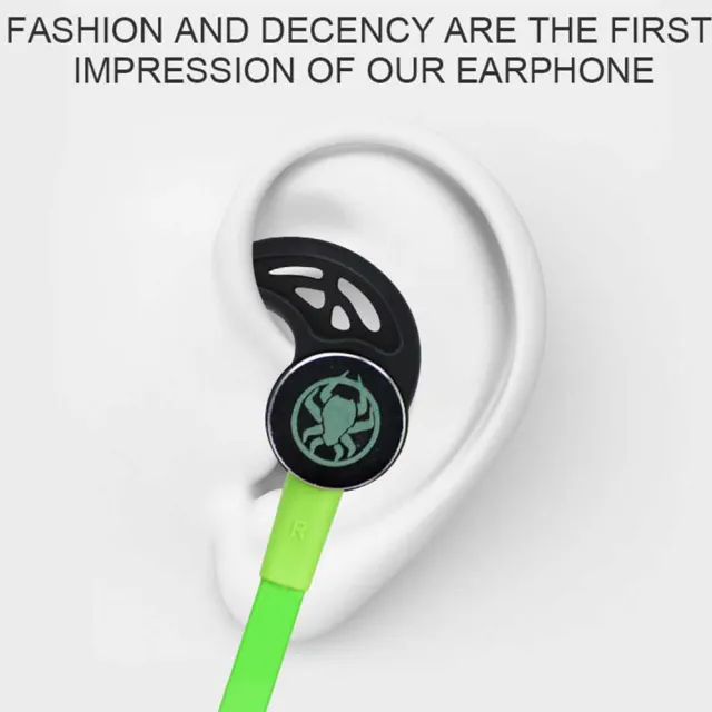 【Bill Case】L型90度霸王蛛電競版HF高敏立體聲線控鋁合金Type-C耳機(菁綠 118公分)