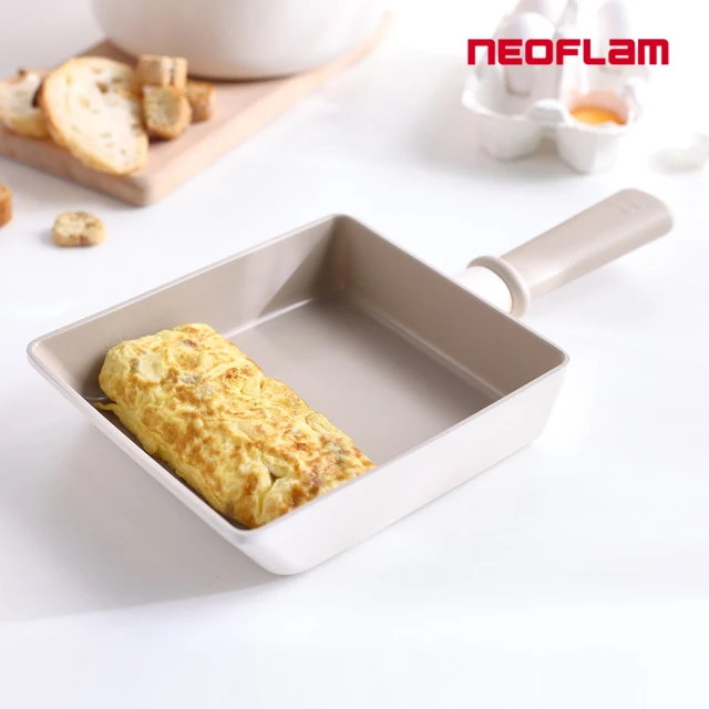 NEOFLAM Chouchou咻咻系列雙鍋組-平底鍋+炒鍋