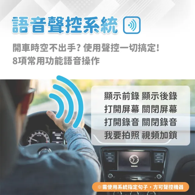 【路易視】QX9 4K GPS測速 電子後視鏡 行車記錄器 貨車專用