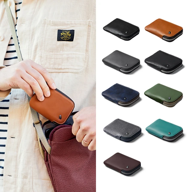 Bellroy Card Pocket 植鞣皮拉鍊卡包(多色可選)