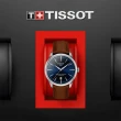 【TISSOT 天梭】坤達配戴款 杜魯爾系列動力80小時機械錶-42mm 送行動電源(T139.407.16.041.00)