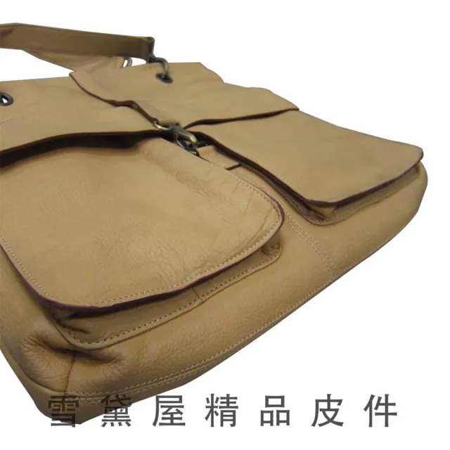 【SNOW.bagshop】雙11 真皮 托特包大容量(真皮包包 可放A4資料夾主袋內二隔層進口專櫃100%牛皮 