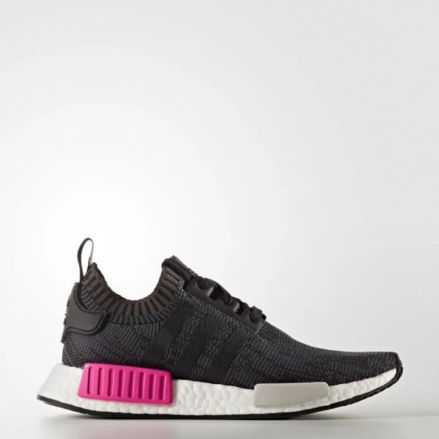 adidas 愛迪達 NMD_R1 W PK 女鞋 運動 休閒 復古 潮流 襪套 避震 合貼 舒適 黑(BB2364)