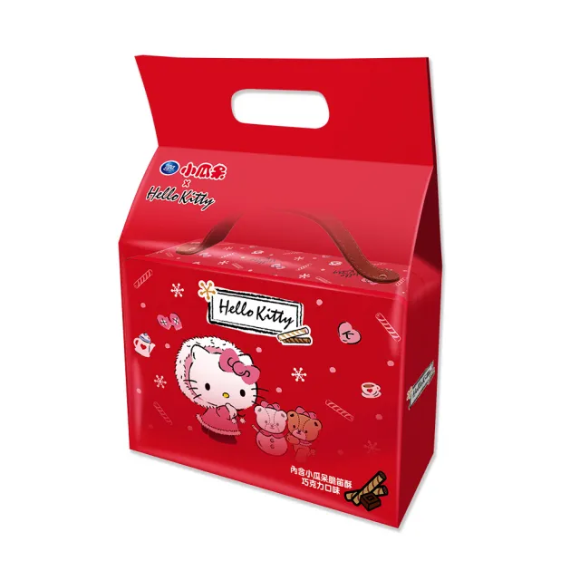 【可口】小瓜呆脆笛酥Hello Kitty鐵盒組140g(三入組)