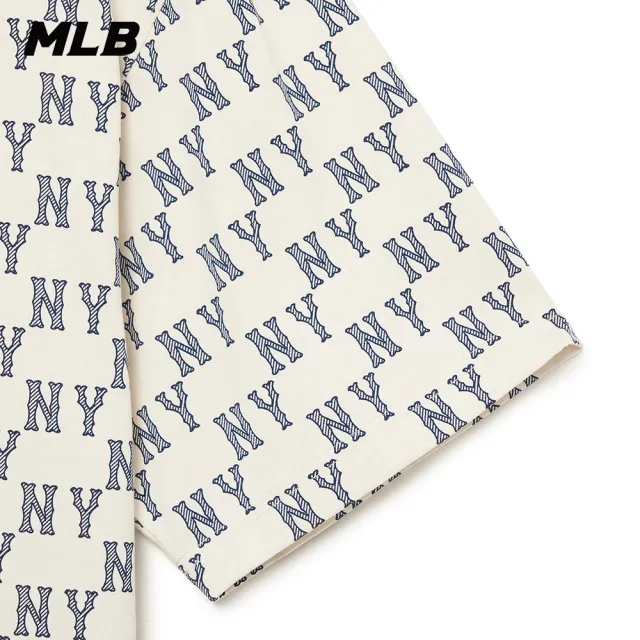 【MLB】短袖T恤 MONOGRAM系列 紐約洋基隊(3ATSM0134-50CRD)